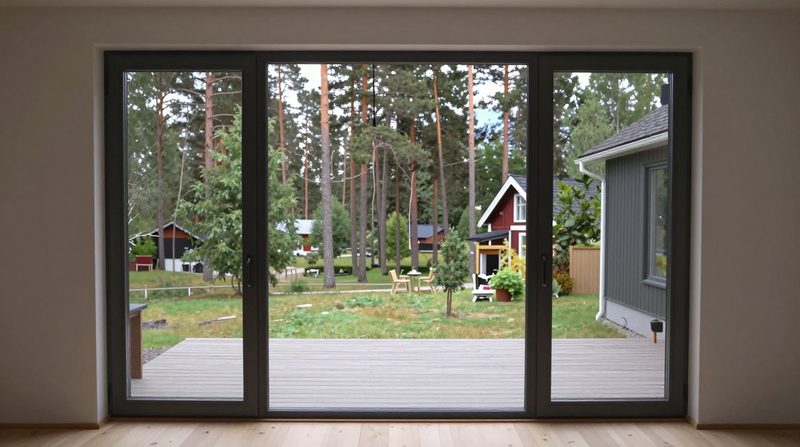 Altandörr och skjutparti